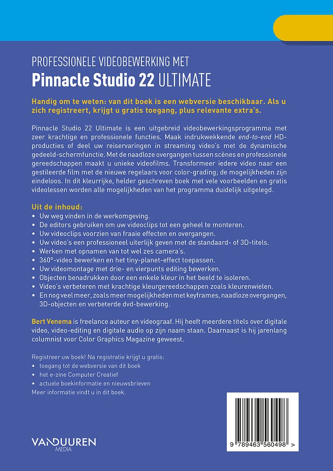 Ontdek Pinnacle Studio 22 Ultimate