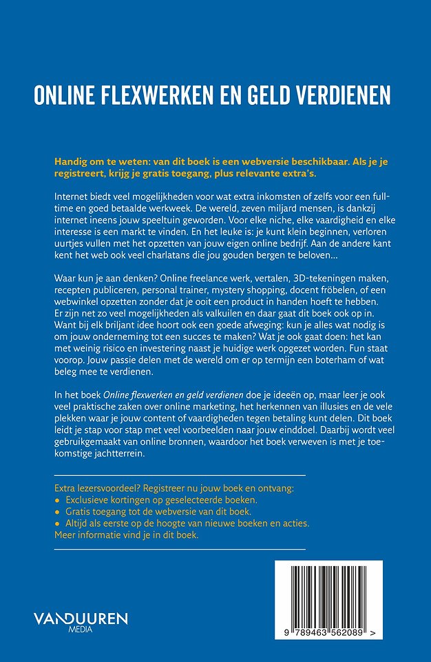 Online flexwerken en geld verdienen