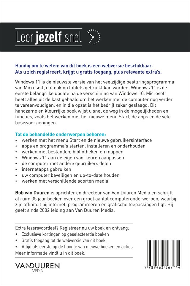 Leer jezelf SNEL… Windows 11