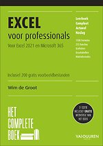 Het Complete Boek: Excel voor professionals