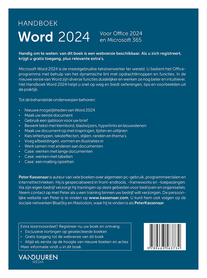 Handboek Word 2024