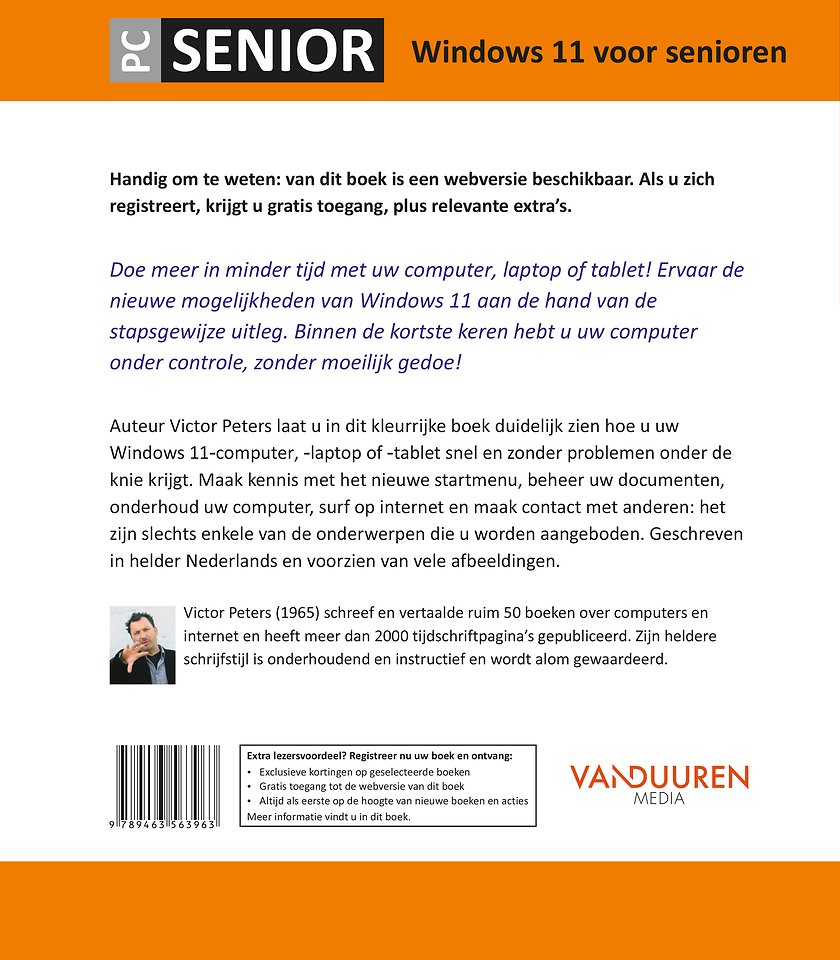 Windows 11 voor senioren, 3e editie