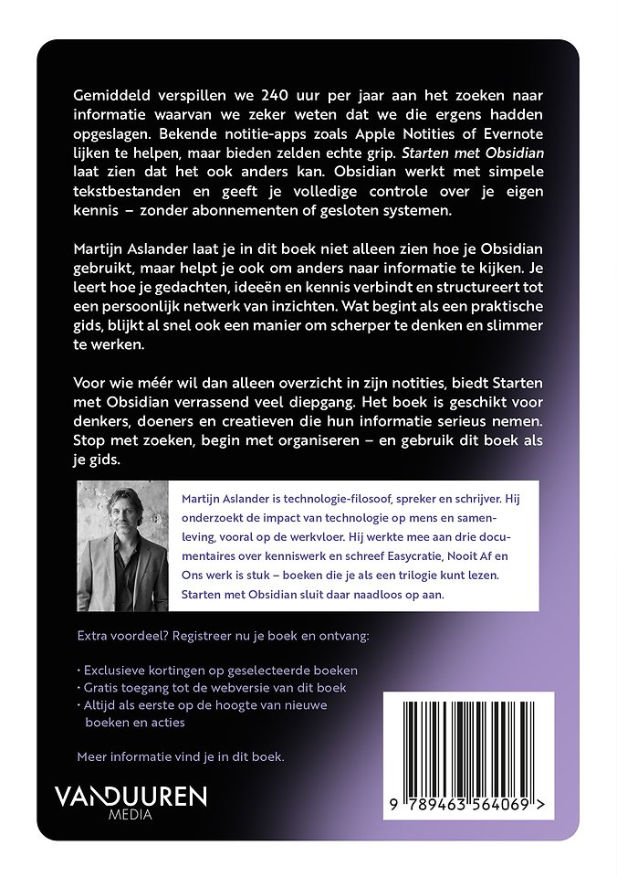 Starten met Obsidian