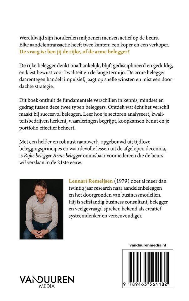Rijke belegger Arme belegger