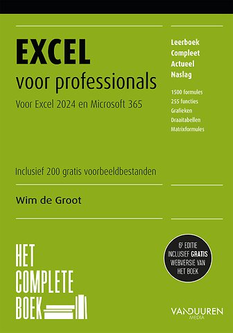 Het Complete Boek Excel voor professionals