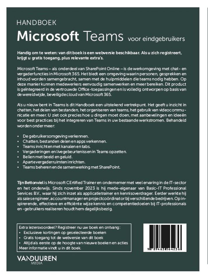 Handboek Microsoft Teams voor eindgebruikers