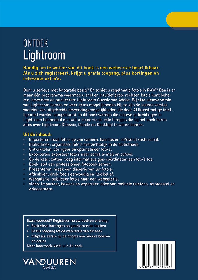 Ontdek Lightroom Classic 5e editie
