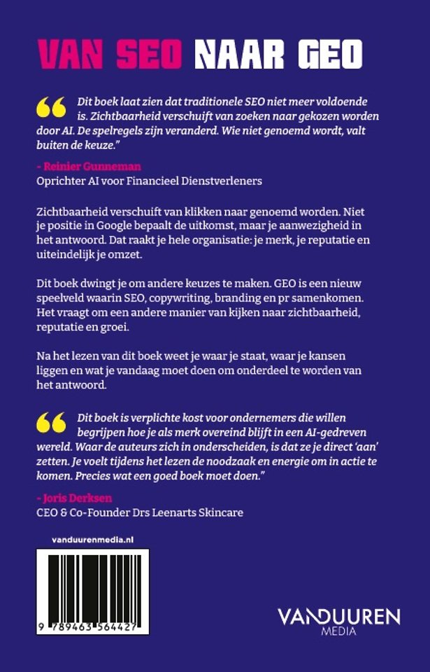 Van SEO naar GEO