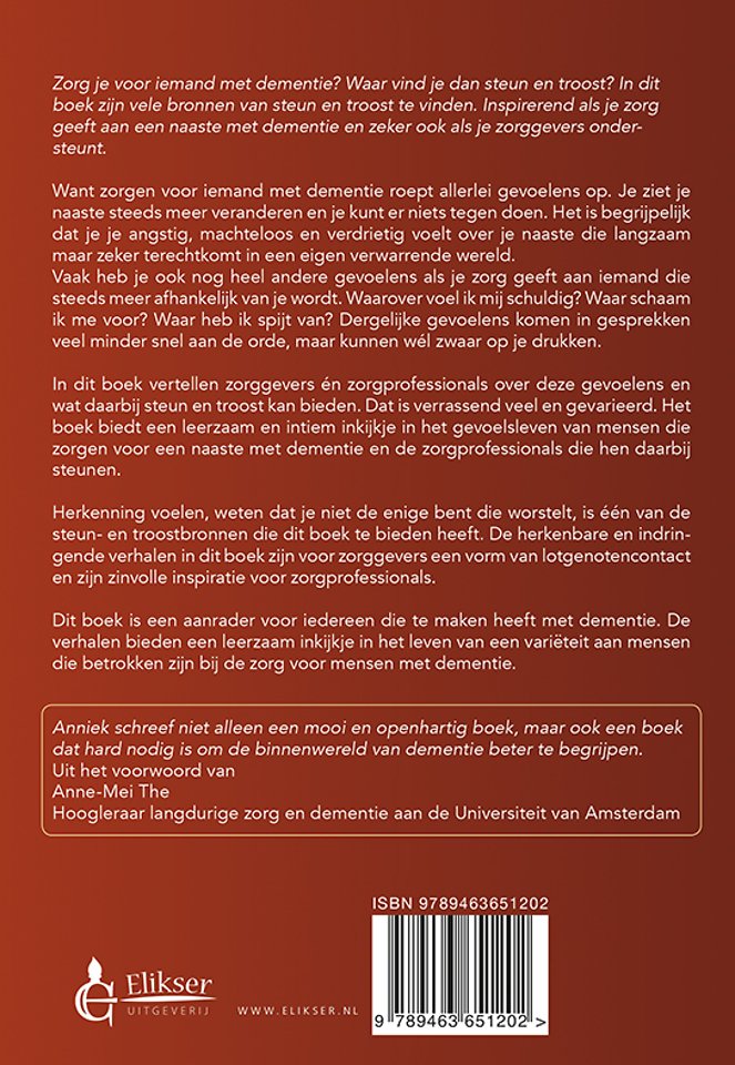 Steun en troost bij dementie