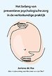 Het belang van preventieve psychologische zorg in de verloskundige praktijk