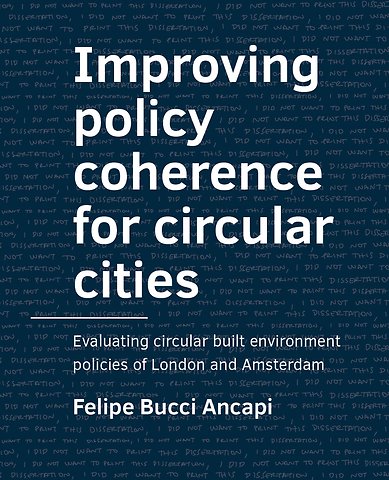 Improving policy coherence for circular cities