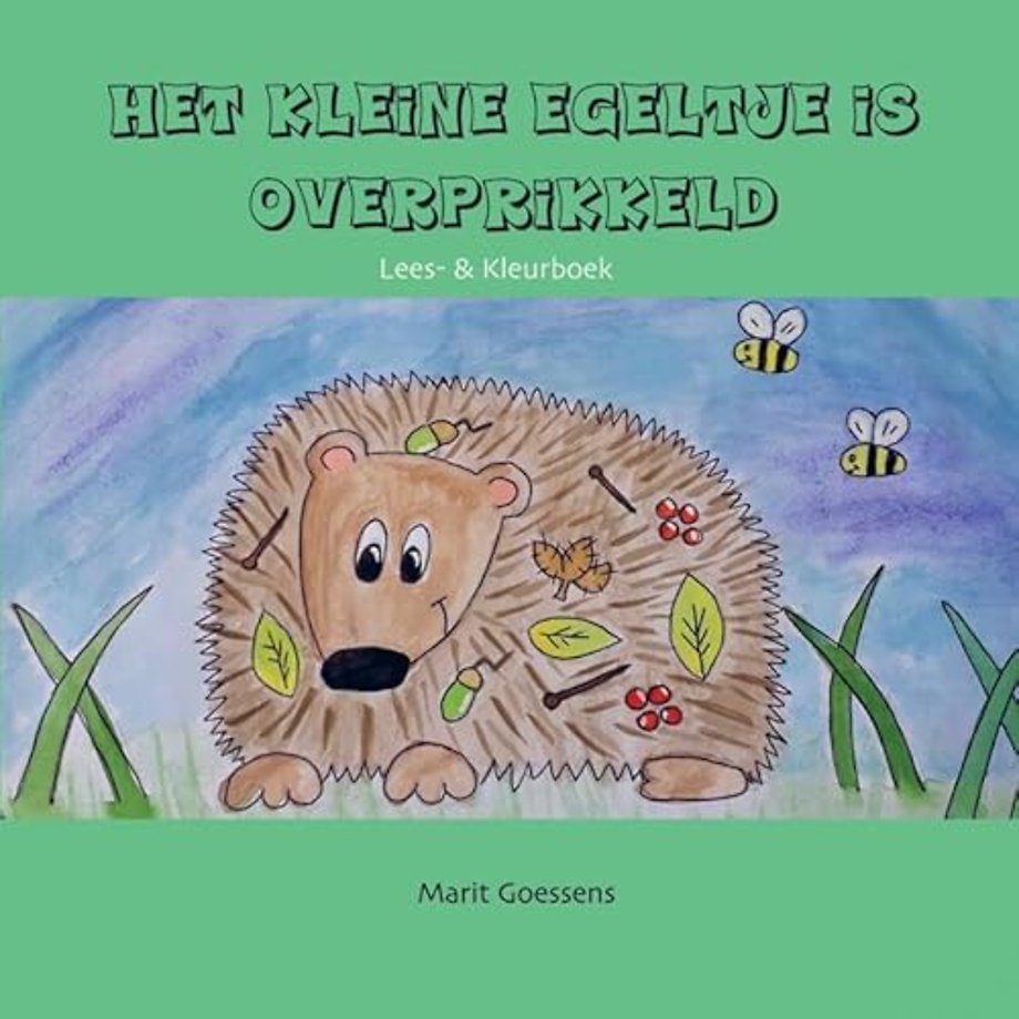 Het kleine egeltje is overprikkeld