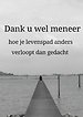 Dank u wel meneer