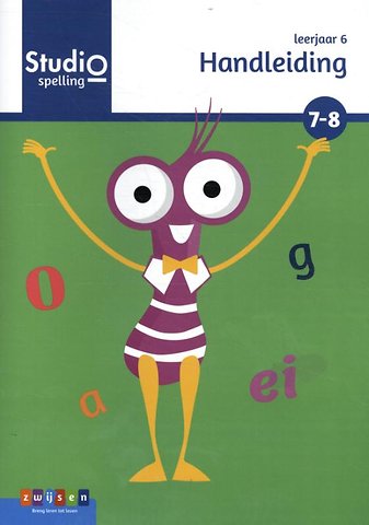 Studio Spelling leerjaar 6 blok 7 en 8 handleiding