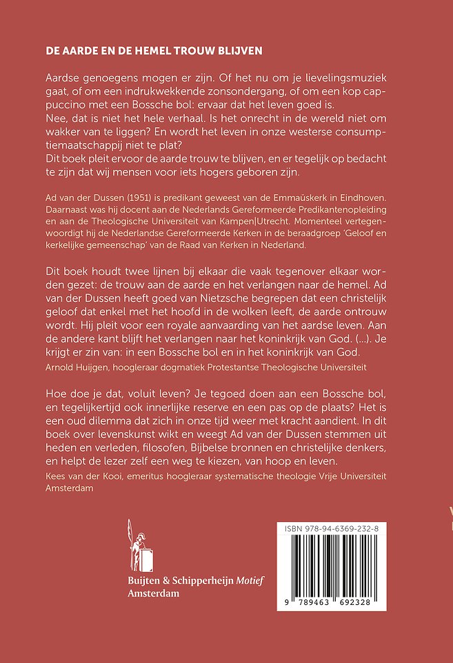 De aarde en de hemel trouw blijven