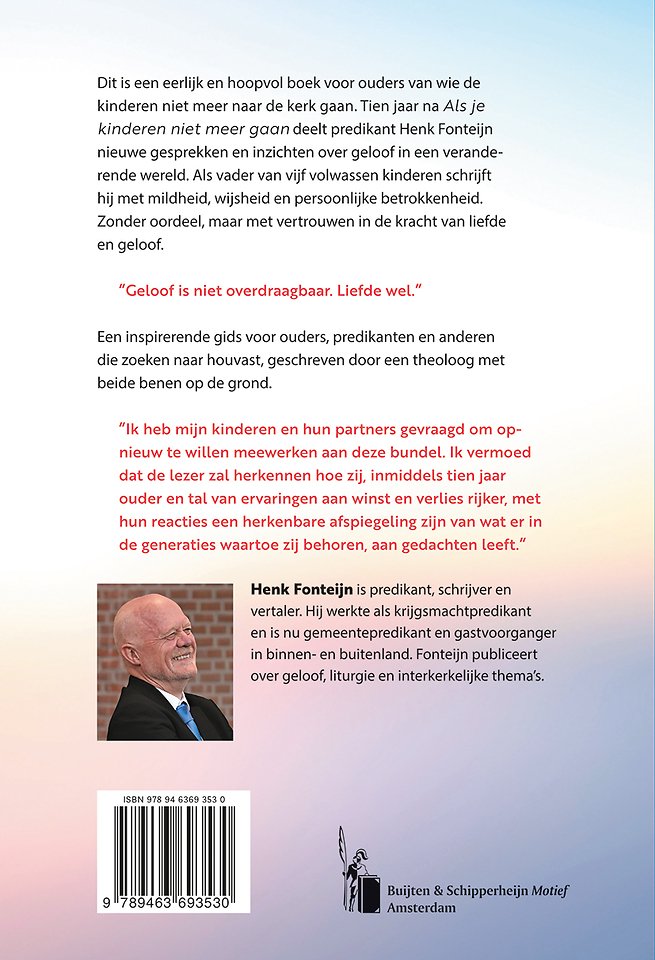 Blijven geloven in je kinderen