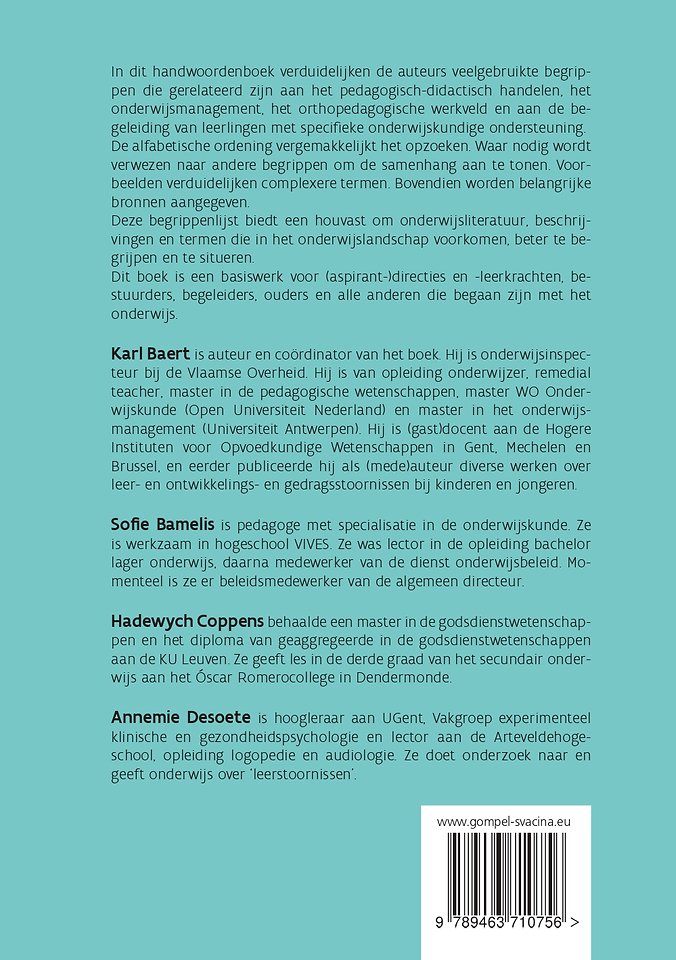 Handwoordenboek Basisonderwijs