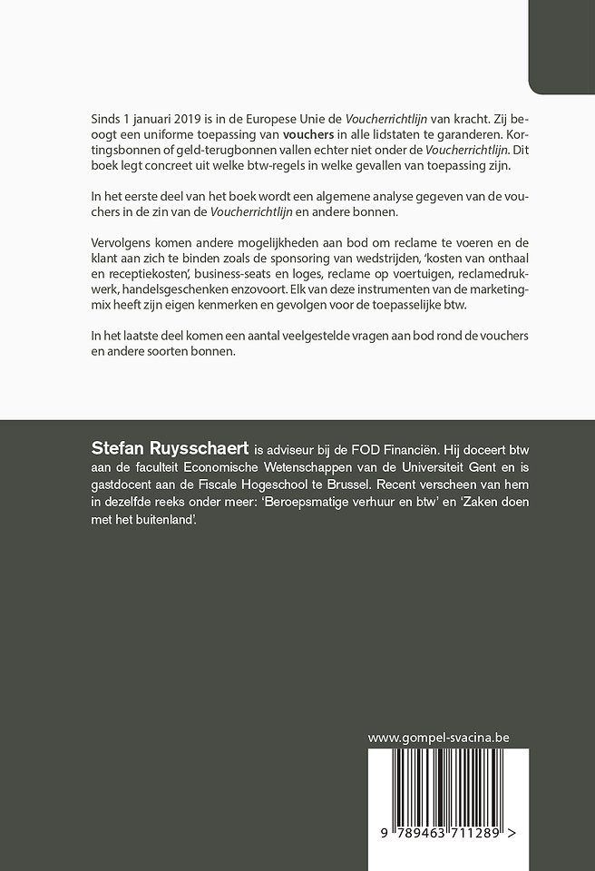Vouchers, bonnen en andere marketinginstrumenten