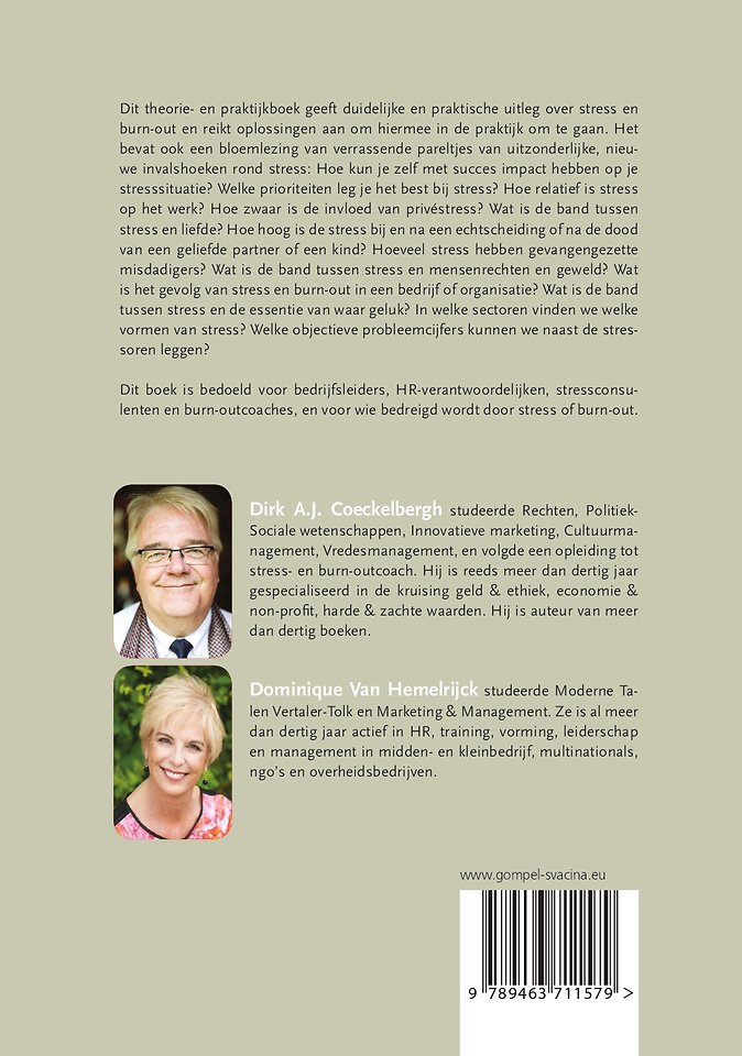 Weg van stress en burn-out