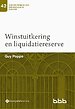Winstuitkering en liquidatiereserve Winstuitkering en liquidatiereserve