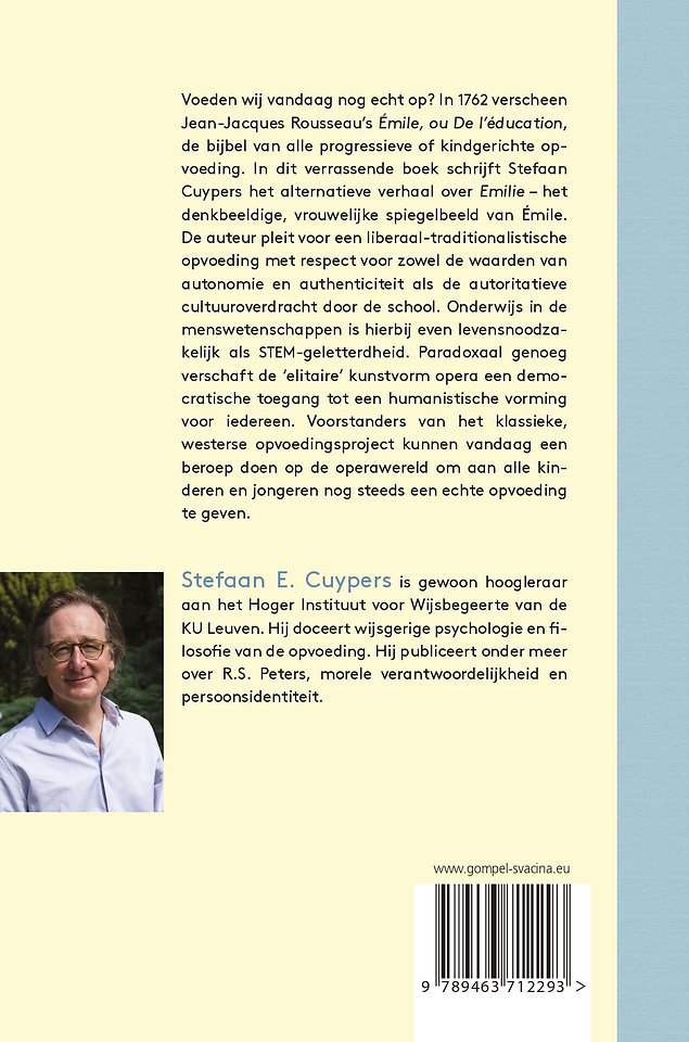 Emilie of Over opvoeding, onderwijs en opera