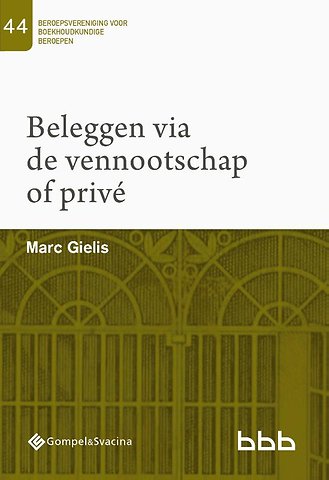 Beleggen via de vennootschap of privé