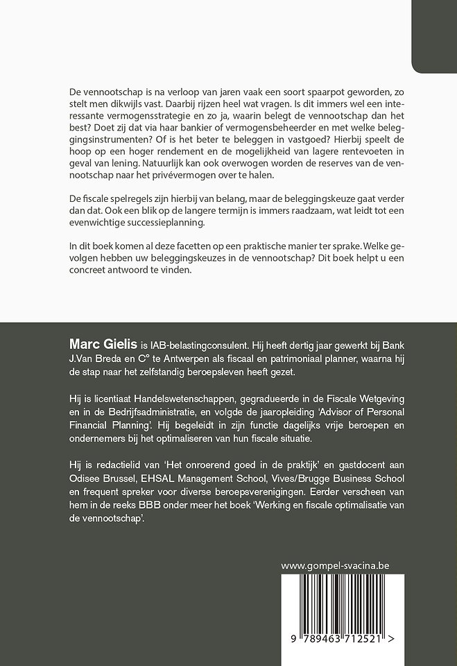 Beleggen via de vennootschap of privé