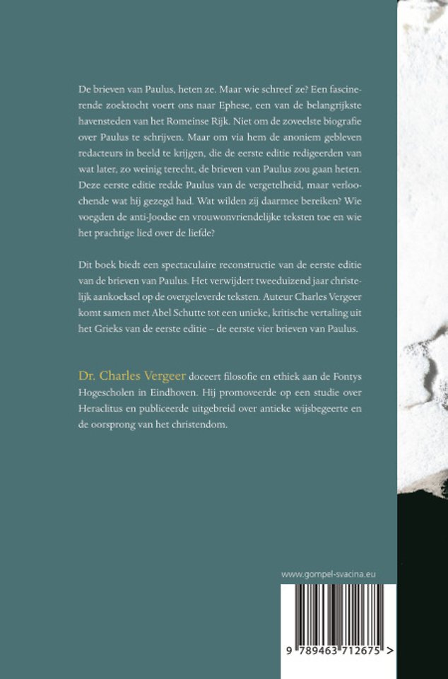 De eerste editie van Paulus