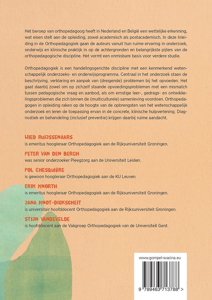 Inleiding in de Orthopedagogiek