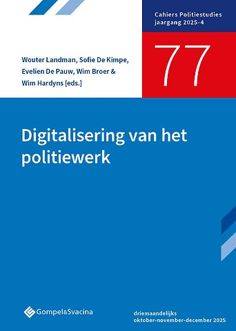 Digitalisering van het politiewerk