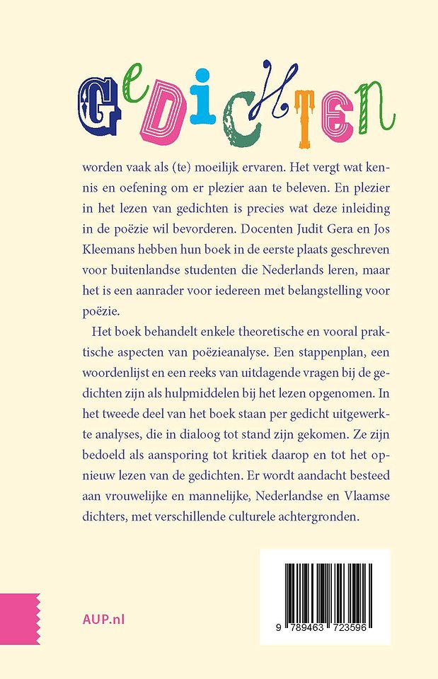 Plezier in poëzie