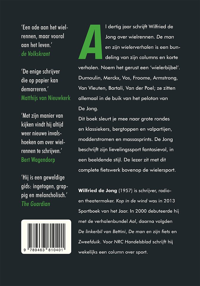 De man en zijn wielerverhalen