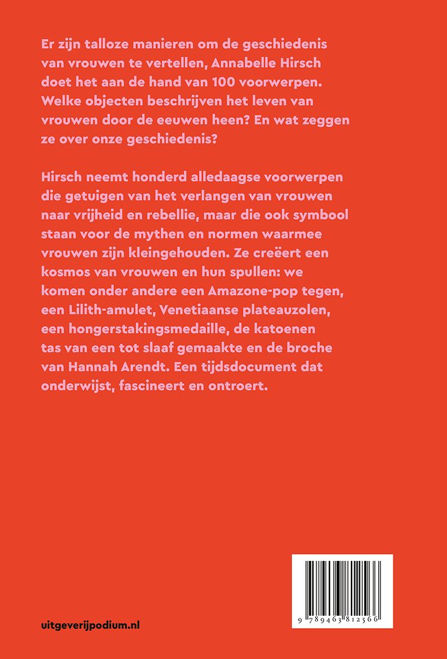 De geschiedenis van de vrouw in 100 voorwerpen