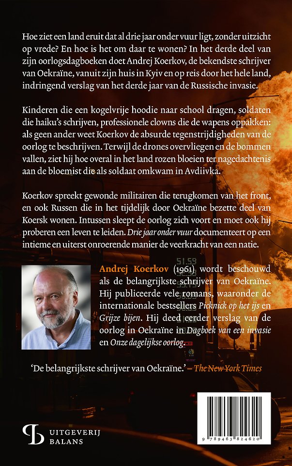 Drie jaar onder vuur