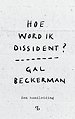 Hoe word ik dissident?