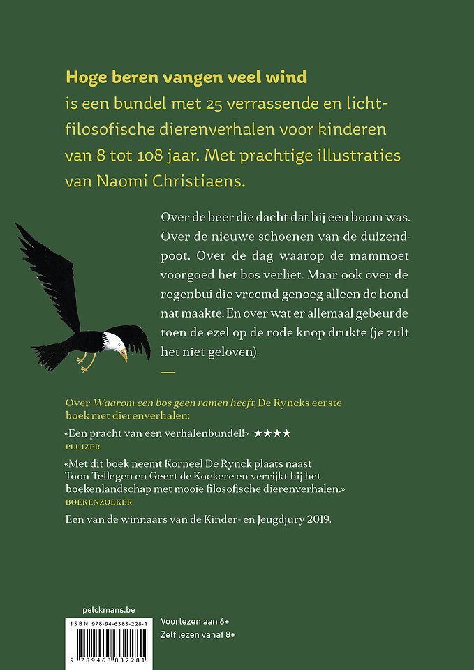 Hoge beren vangen veel wind