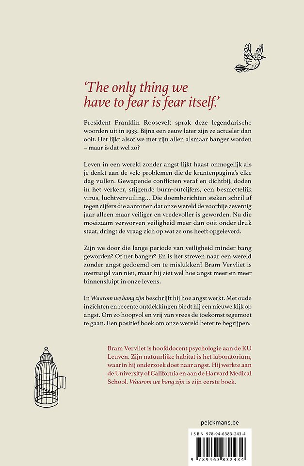 Waarom we bang zijn