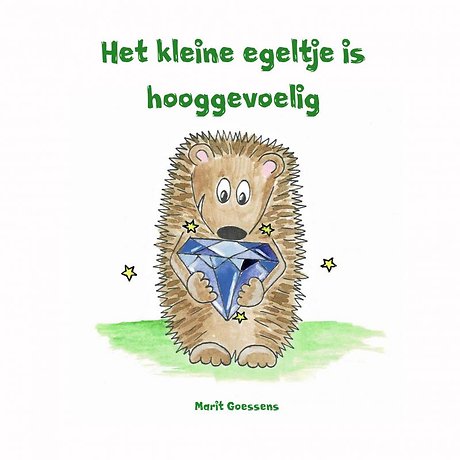 Het kleine egeltje is hooggevoelig
