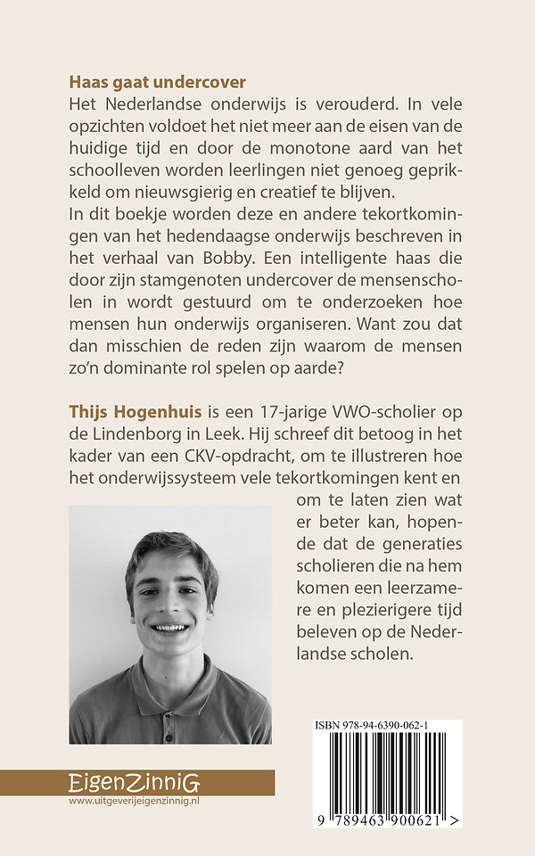 Haas gaat undercover