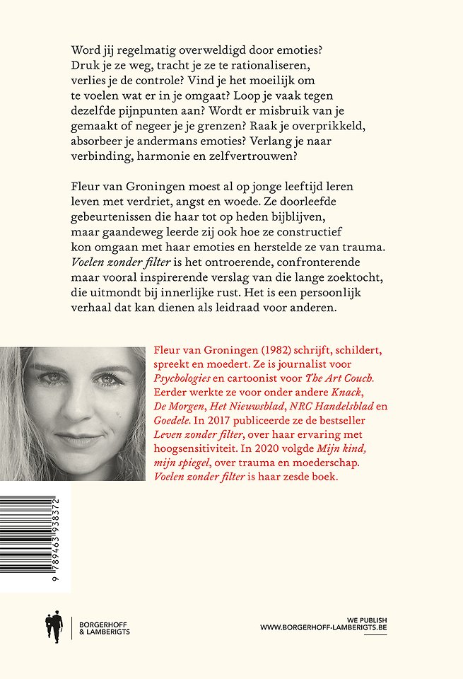 Voelen zonder filter