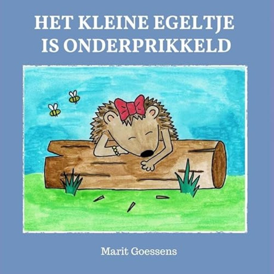 Het kleine egeltje is onderprikkeld