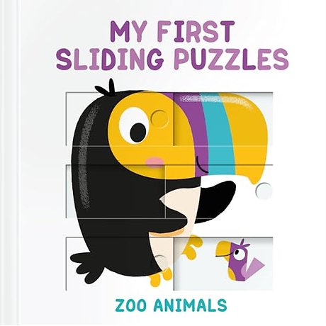 My First Sliding Puzzles Zoo Animals