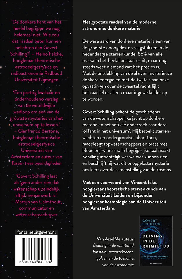 De olifant in het universum