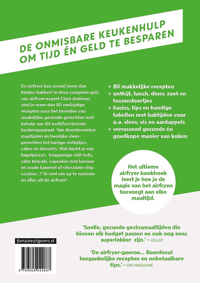 Het ultieme airfryer kookboek