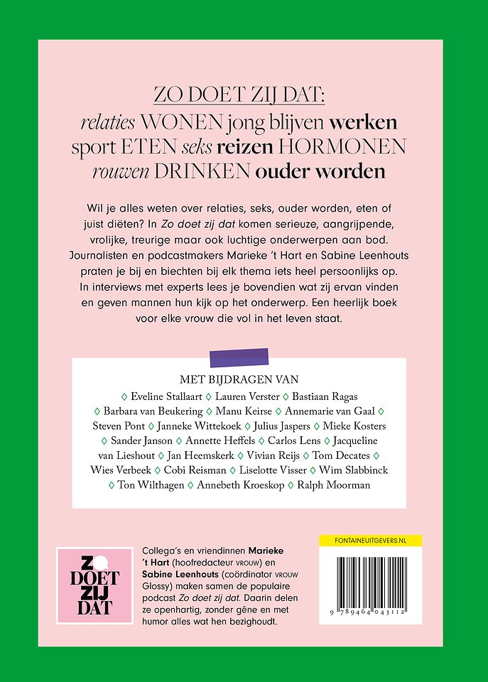 Zo doet zij dat