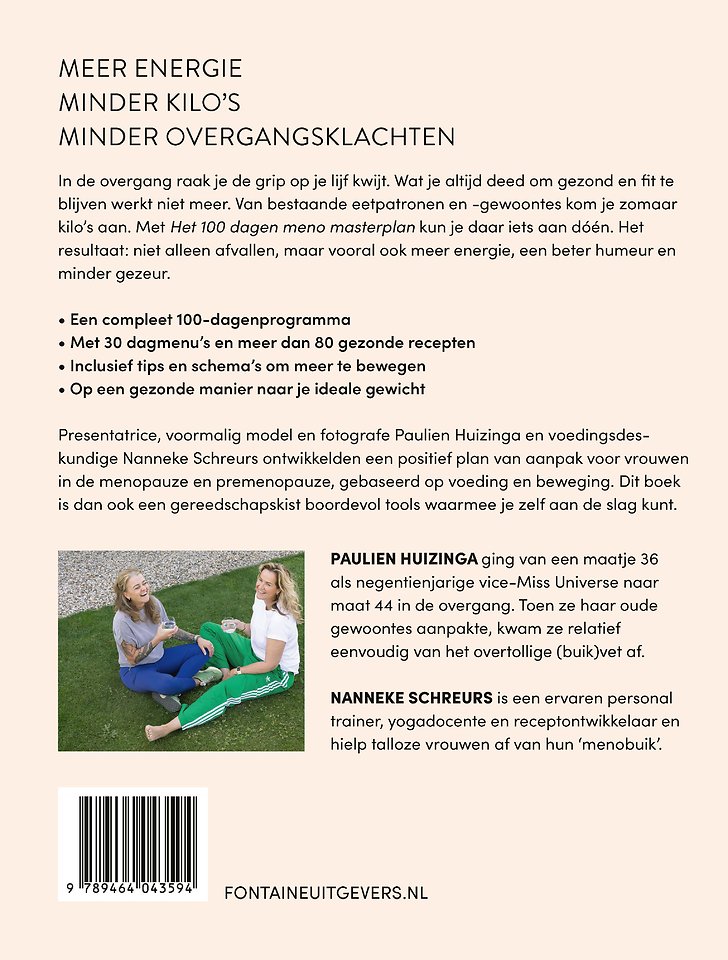 Het 100 dagen meno masterplan
