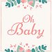 Gastenboek voor Babyshower | Babyborrel | Verjaardag Van Kinderen | Kraambezoek & Kraamfest | Babyfeestje | Babyfeest Versiering | Mooi Gastenboek
