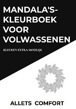 Mandala's-kleurboek voor volwassenen-Kleuren extra moeilijk-A5 Mini- Allets Comfort