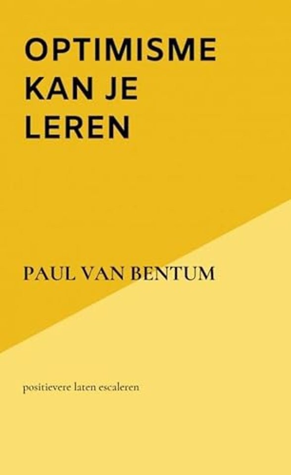 optimisme kan je leren