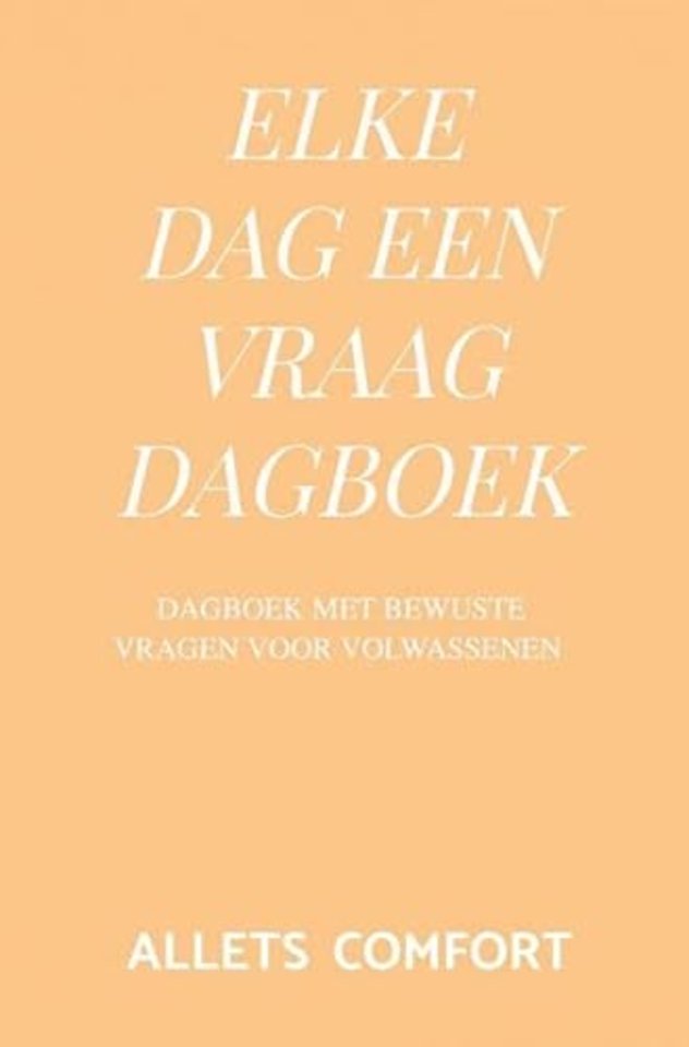 Elke dag een vraag dagboek